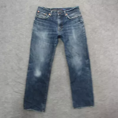 Martin + OSA Jeans Men's 32x30 Blue Medium Wash Straight Leg Jeans • $15.99