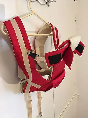 Cotton Infant Baby Adjustable Wrap Sling Front Back Carrier 4 Position Max 18kg • £7.95