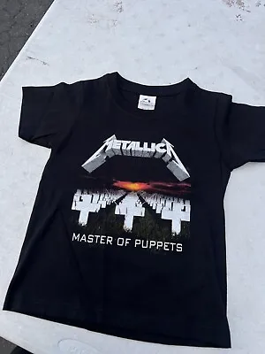 Metallica Master Of Puppets Kids T Shirt Large 8 • $16