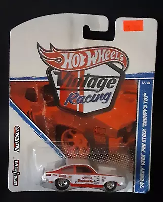 Hot Wheels Vintage Racing '74 Chevy Vega Pro Stock Grumpy's Toy Real Riders READ • $29.99