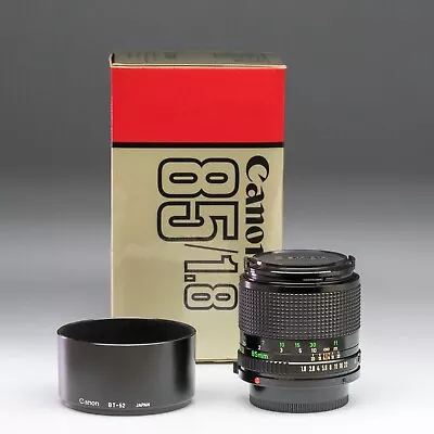 Canon Lens Fd 85 / 1.8 • £291.24