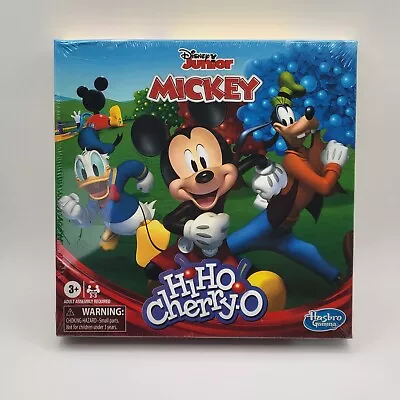 Disney Junior Hi Ho Cherry-O Game Hasbro Mickey Mouse Goofy And Donald • $23.95