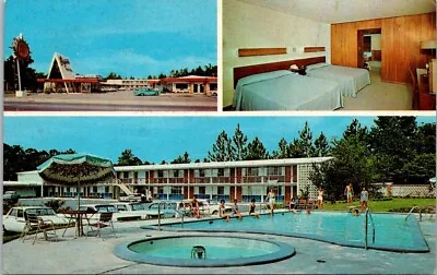 Postcard. Bryant's Motel Statesboro Georgia. AR. • $2.95