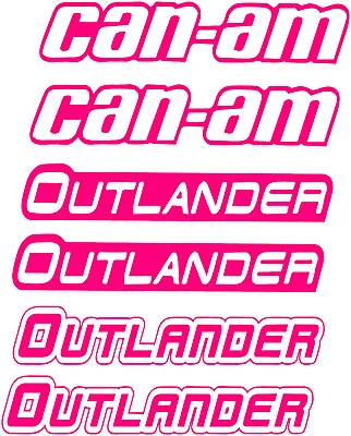 Can-am Outlander Decals TRUCK ATV  • $15