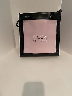 Macy’s New York Women’s Pink Black Medium Tote Bag • $22.95