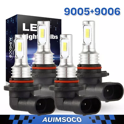 For GMC Sierra 1500 2500 HD 2000-2006 LED Headlights High-Low Beam Lights Bulbs • $24.99