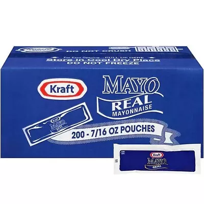 Kraft Mayo Real Mayonnaise (0.44 Oz. Packets 200 Ct.) • $19.90