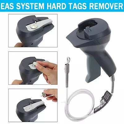 EAS System Hand Held Detacher EAS System Hard Tags Remover Lock Removal • £23.99