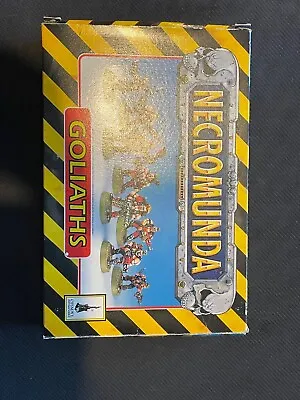 Games Workshop Necromunda OOP Metal Goliath Gang In Box (1995) • £68.54