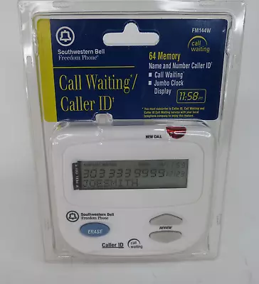 Southwestern Bell • Freedom Phone • Caller ID • 64 Memory • NEW • $59.98