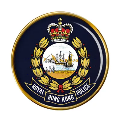 British Hong Kong Police Pin Badge • £5.50