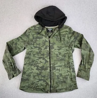 Tony Hawk Men's Zip Up Hoodie Jacket Shirt SZ Boys XL Men's Medium Stretch Camo • $24.99