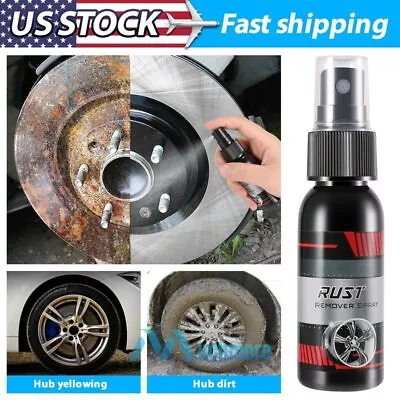 Car Rust Remover Spray Inhibitor Maintenance Derusting Cleaning Metal Cleaner US • $8.75