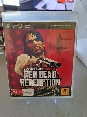Red Dead Redemption Sony PlayStation 3 PS3  Complete W Manual Free Postage VGC ✅ • $10