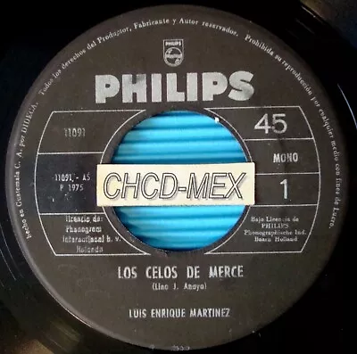 ☀ Colombia 45 Latin Philips ●luis Enrique Martinez● Accordion Cumbia Sabor • $24.99