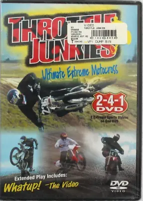 Throttle Junkies Ultimate Extreme Motorcross Dvd Sealed *quick Ship* • $15.11