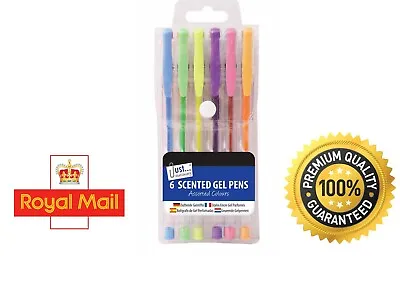 £2.99 • Buy Scented Gel Ink Pens 6 Pack