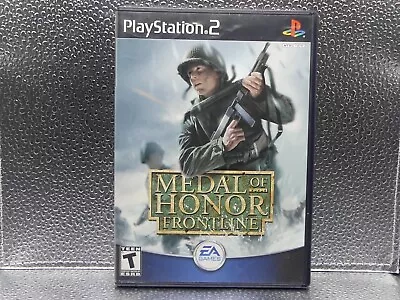 PlayStation 2 PS2 Medal Of Honor Frontline Tested & Working Manual Video Game • $9.99