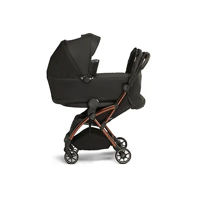 Leclerc Baby Influencer Black/brown Bundle Buggy Incl. Luxury Sunbathing Tub Excellent • £297.89