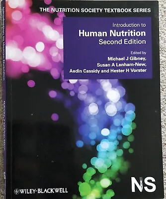 Introduction To Human Nutrition By Hester H. Vorster Susan A. Lanham-New Aedin • £8.75