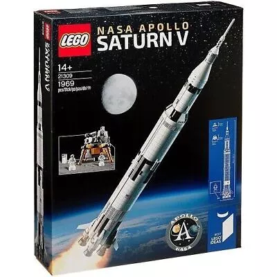 LEGO Ideas NASA Apollo Saturn V Set (21309) • $440