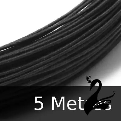 Cotton Covered Wire For Millinery Craft - 20 Gauge (Pliable) - Black (Price F... • £3.44