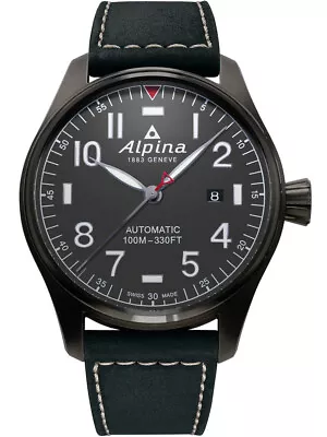 Alpina AL-525G4TS6 Startimer Pilot Automatic Mens Watch • $1389.51