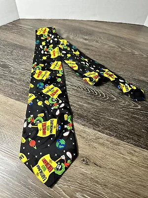 Vintage Marvin The Martian Men’s Neck Tie 1997 Looney Tunes Warner Bros • $14