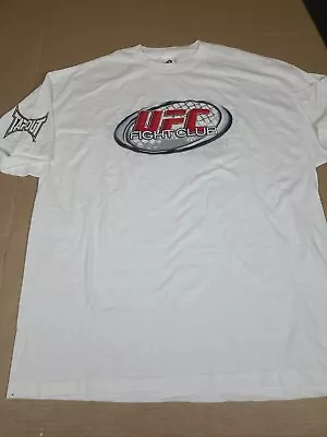 Vintage UFC Fight Club X Tap Out Mens   T Shirt Sz  XXL 2XL MMA  Single Stitch  • $35