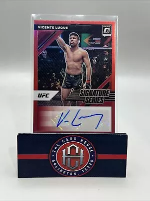 2022 Donruss Optic UFC Vicente Luque Red Signature Series Auto /49 Welter AC • $4