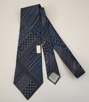 Vintage NWT Carven Monsieur 100% Silk Necktie Wide Made In France • $49.95