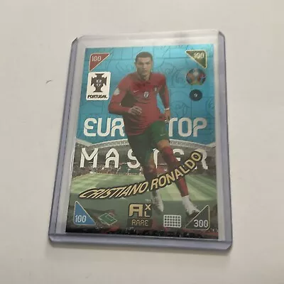 Panini UEFA Euro 2020 Cristiano Ronaldo Euro Top Master No 9 Mint • £8.49