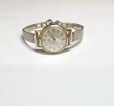 Rare Ladies Vintage Omega 9ct Gold Watch In Good Condition!! • $499