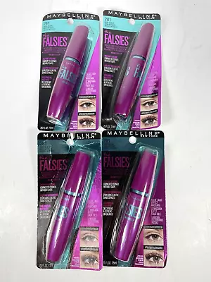 New 4 Maybelline New York The Falsies Washable Mascara 281 Very Black #W26 • $32.29