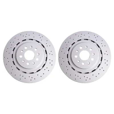 New For Maserati Ghibli Quattroporte Front Brake Rotors Set Of 2 670030935 • $209.84