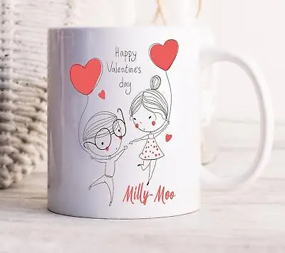 $26.99 • Buy Romantic Couples Valentines Day Mug Gift For Him Or Her Gift For Wife Or Girlfri