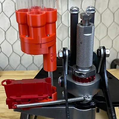 Lee APP Custom Universal Case Feeder 3D Printed COMPLETE KIT- No More Adjusting! • $45