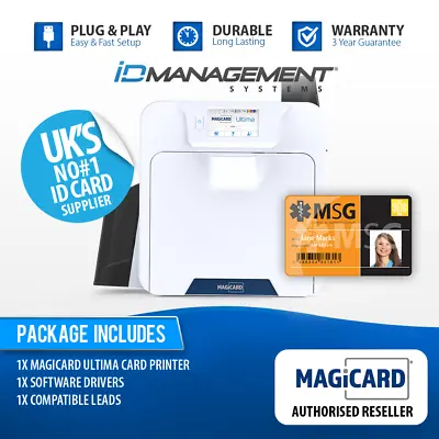 Magicard Ultima Uno Retransfer ID Card Printer • Free UK Delivery • £2200