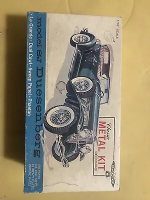 Gabriel Hubley 1932 Duesenberg SJ 1:18 Scale Metal Classic Model Car Kit • $99