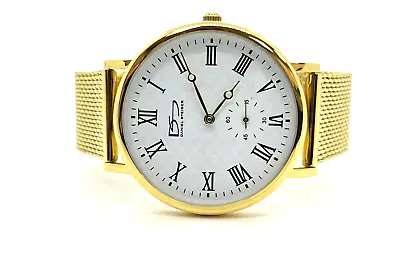 $63.17 • Buy Daniel Steiger Gold Toned White Dial 40mm Ladies Fancy Quartz Watch 9201G-M