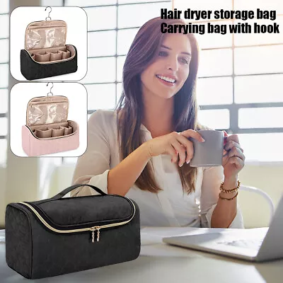 Hair Dryer Storage Bag 6L Large Capacity Airwrap Styler Case Portable Hair MojzC • $22.79