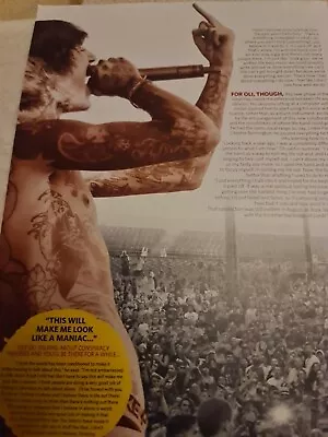 OLI SYKES BRING ME THE HORIZON A4 POSTER ROCK SOUND  MAGAZINE UK  Mint  • £6.49