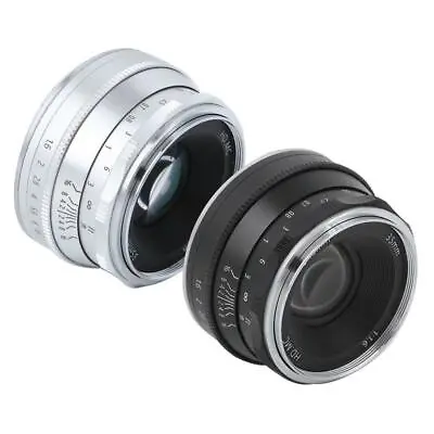 $114.20 • Buy 35mm F1.6 Lens For APS-C Sensor Sony A5100 A6000 A6300 A6500 A7 A7R A7RII A7II