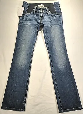 ISABEL Womens MATURNITY Jeans Sz 4/27R (32 ) Skinny/Bootcut Under Belly Fit NWOT • $16