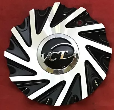 ONE USED CAP5410-127-C VCT BLACK/CHROME Wheel Center Cap 10667 • $69.99