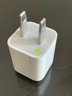 OEM Authentic Apple A1265 Adapter- Input 100-240V Output 5V-All IPhone Green Dot • $7.50
