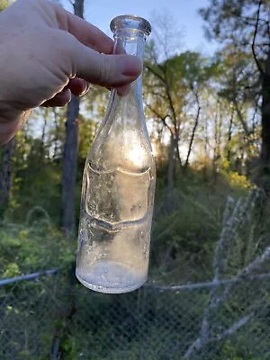 Antique Blown In Mold Koken Barber Supply Co. St. Louis Barber's Hair Bottle • $34.99