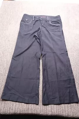 $19.95 • Buy Freestyle Revolution Women Pants 16 Black Modern Street Boot Casual Stretch Rock