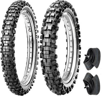 MAXXIS MAXXCROSS 2.5-10 & 2.75-10 Mini Tire Set +Tubes Offroad KTM SX 50 • $76.14