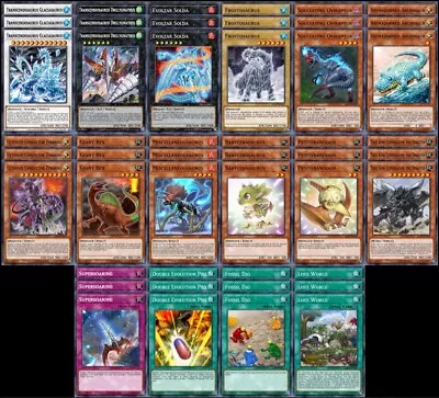 $30 • Buy Yu-Gi-Oh! Wild Survivors Dinosaur Deck Core - 48 Cards WISU-EN - Pack Fresh MINT